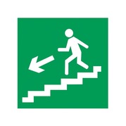 Напраление к эвакуационному выходу по лестнице вниз
