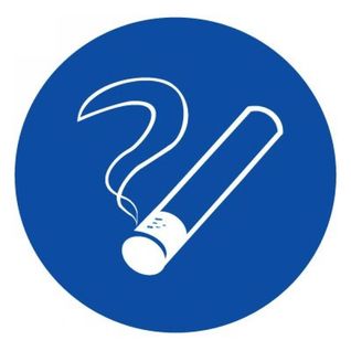 Курить здесь