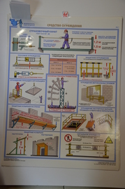 Плакат "Средства ограждения"